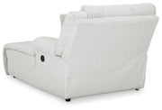 Top Tier Alloy Right-Arm Facing Press Back Chaise - 9270607