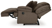 Top Tier Chocolate 4-Piece Reclining Sectional with Chaise - 92705S12