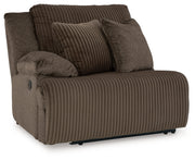 Top Tier Chocolate Left-Arm Facing Recliner - 9270540