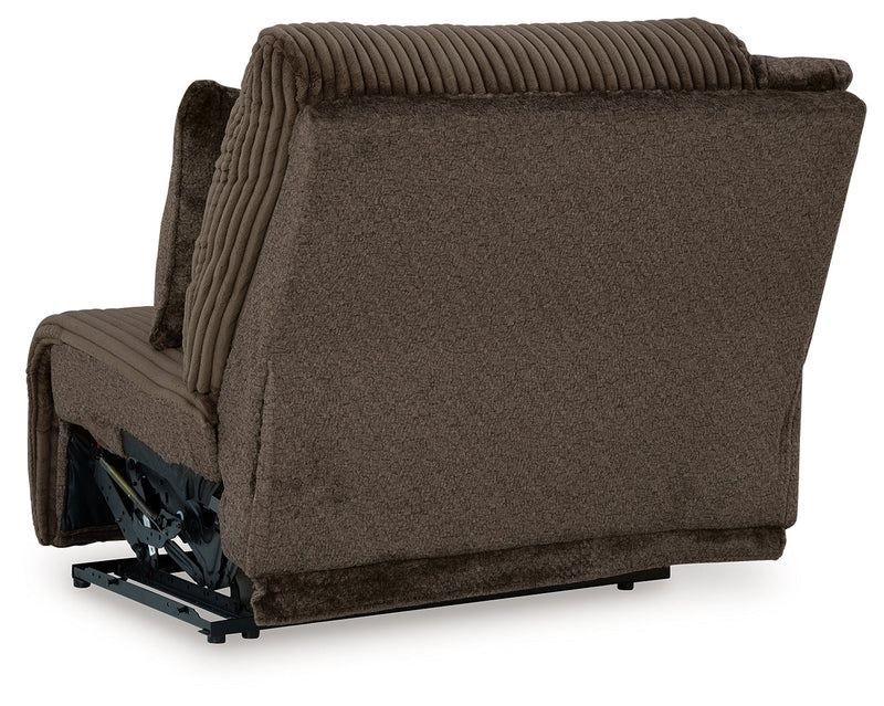 Top Tier Chocolate Left-Arm Facing Recliner - 9270540