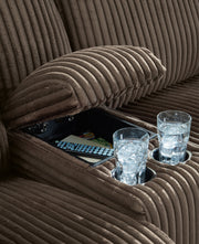 Top Tier Chocolate Sofa and Recliner from Ashley - DMV Furniture