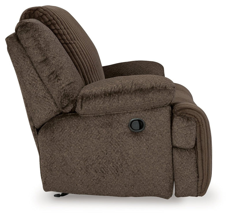 Top Tier Sofa and Recliner in Chocolate - DMV Furniture_Preset