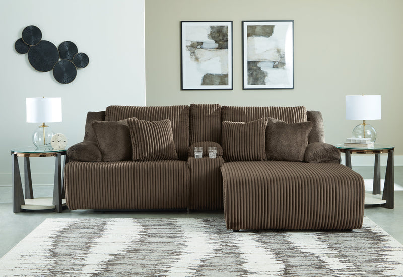 Top Tier Sofa and Recliner in Chocolate - DMV Furniture_Preset