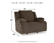 Top Tier Sofa and Recliner in Chocolate - DMV Furniture_Preset
