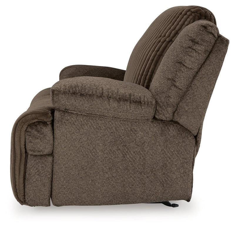 Top Tier Sofa and Recliner in Chocolate - DMV Furniture_Preset