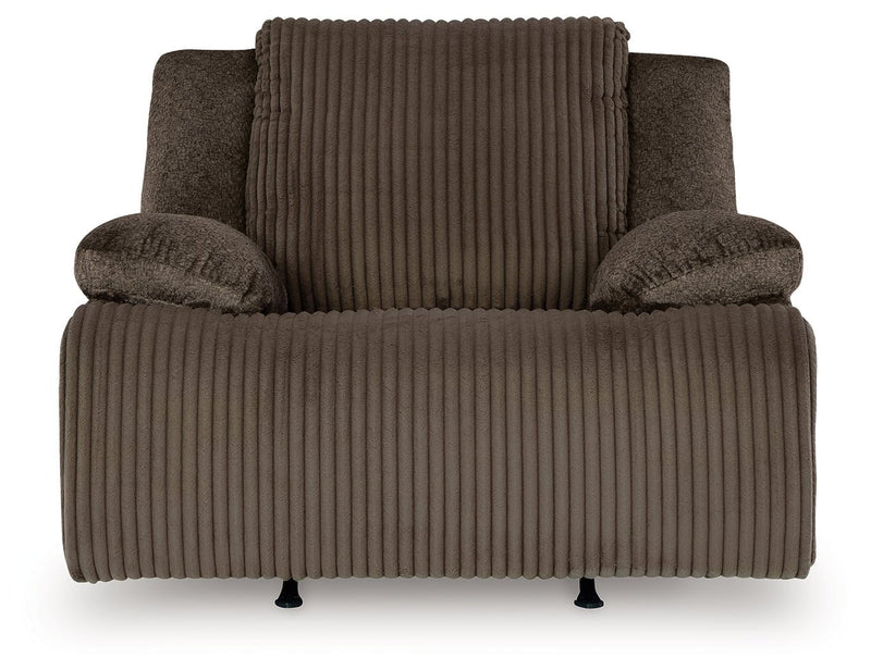 Top Tier Sofa and Recliner in Chocolate - DMV Furniture_Preset