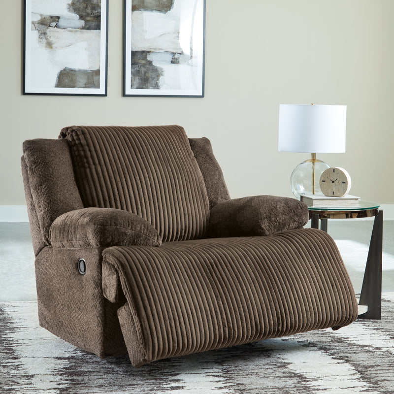 Top Tier Sofa and Recliner in Chocolate - DMV Furniture_Preset