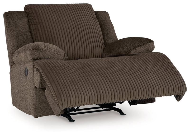 Top Tier Sofa and Recliner in Chocolate - DMV Furniture_Preset