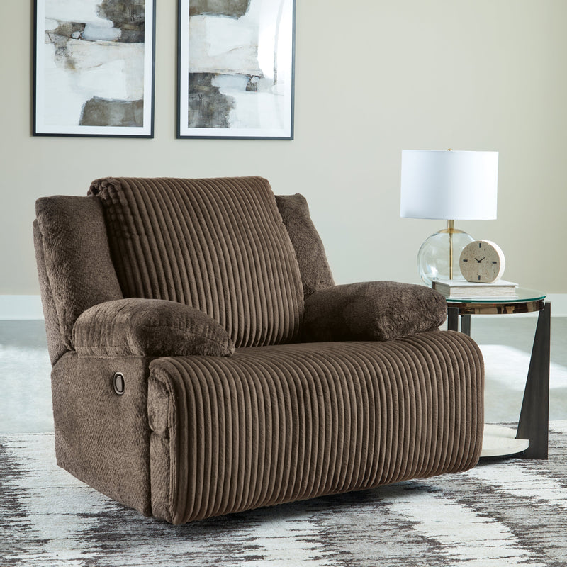Top Tier Sofa and Recliner in Chocolate - DMV Furniture_Preset