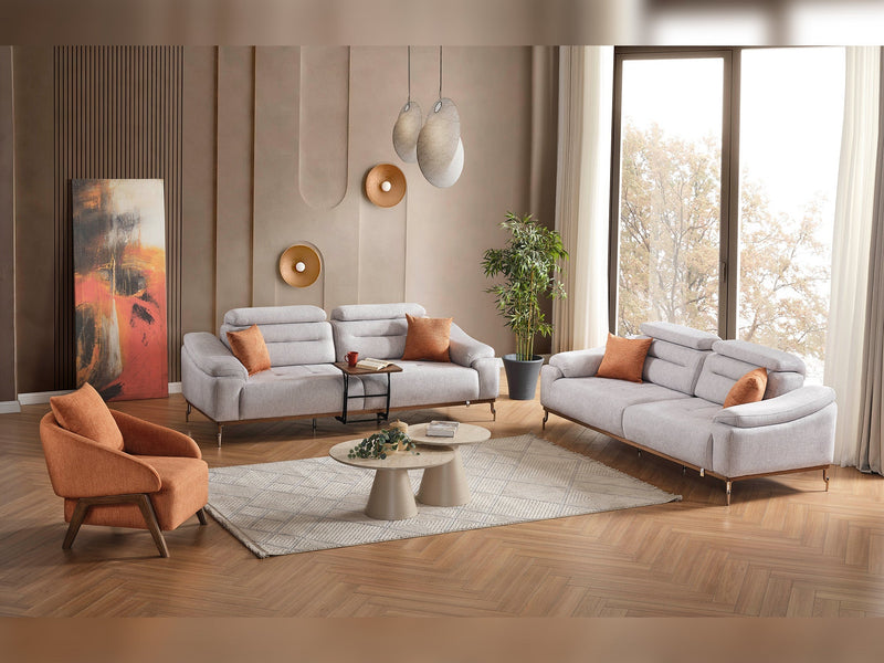 Torino Convertible Sofa - Standart in Grey - 200-ELIF-TOR-A244-3