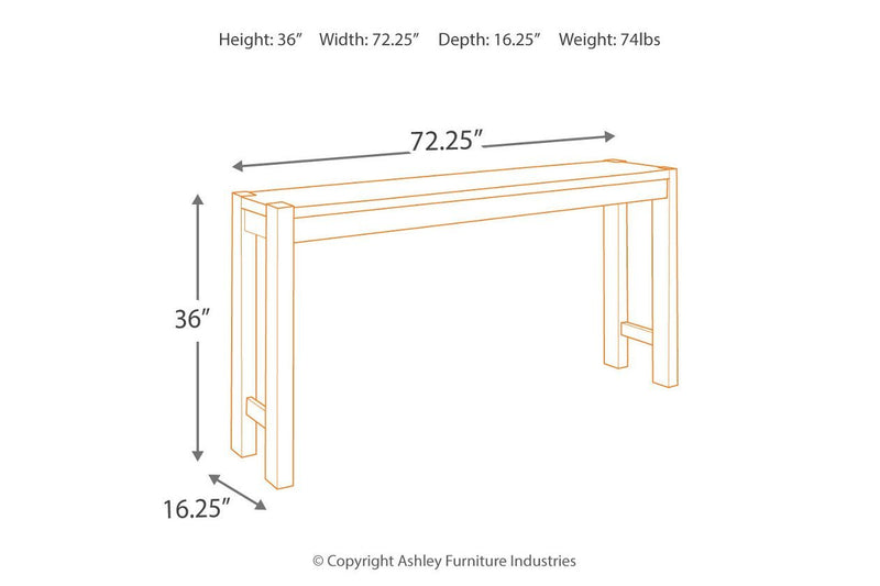Torjin Brown/Gray Counter Height Dining Table - DMV FurnitureCounter Height Table