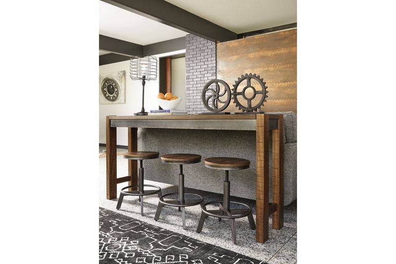 Torjin Brown/Gray Counter Height Stool (Set of 2) - DMV FurnitureBarstool