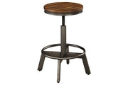 Torjin Brown/Gray Counter Height Stool (Set of 2) - DMV FurnitureBarstool