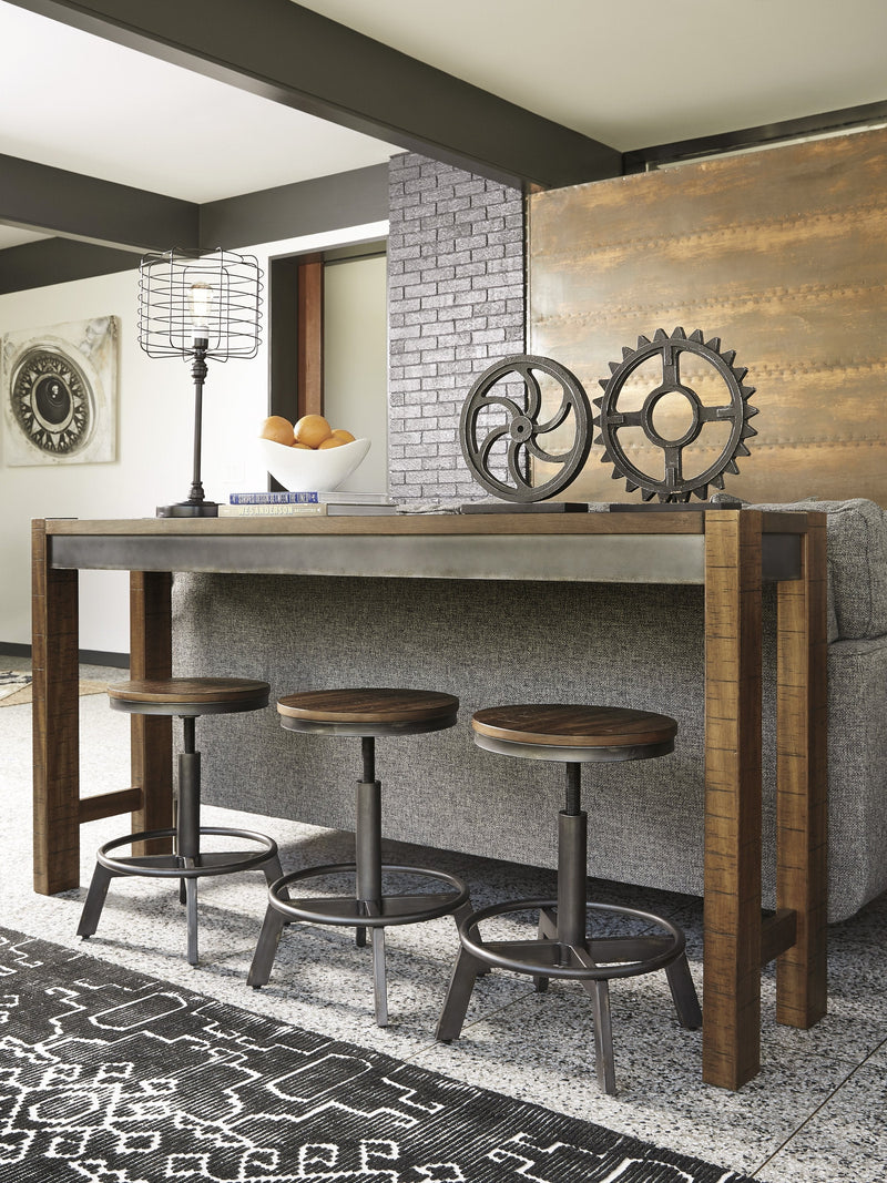 Torjin Gray - Brown Counter Height Set - DMV FurnitureCounter Height Set