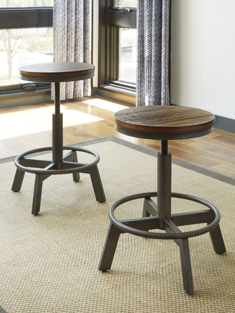 Torjin Gray - Brown Counter Height Set - DMV FurnitureCounter Height Set