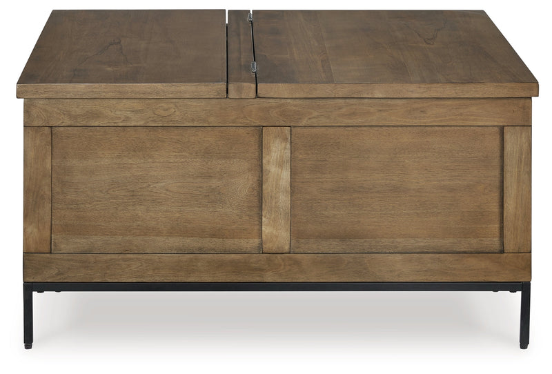 Torlanta Coffee Table with 1 End Table in Brown - PKG019341