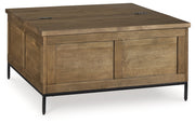 Torlanta Coffee Table with 2 End Tables in Brown - PKG019342