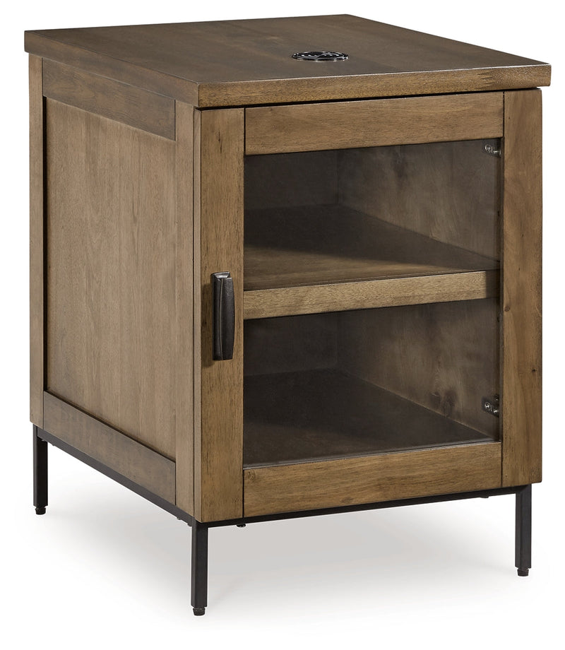 Torlanta Coffee Table with 2 End Tables in Brown - PKG019342
