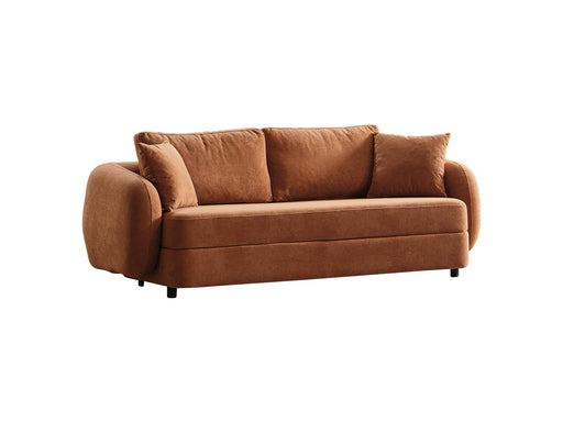 Toscana Stationary 3 Seater Sofa Orange in Orange - 101-TOS-P907-3