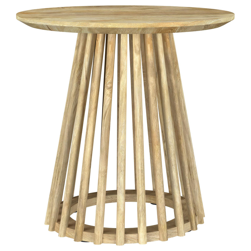 Touhy 2-piece Round Coffee and End Table Set Natural Mango - 710608-S2