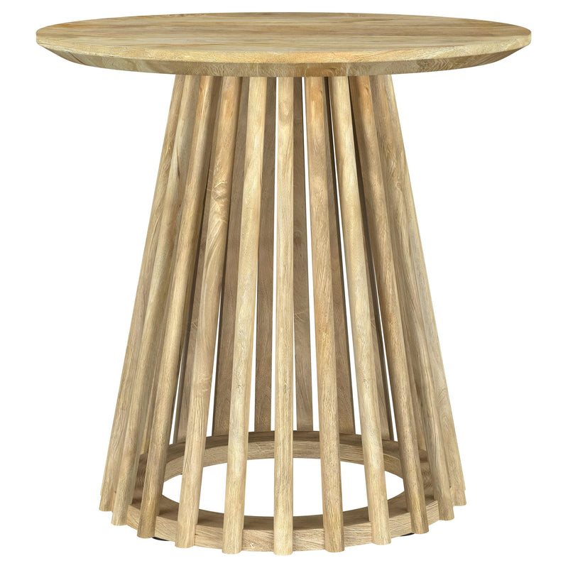 Touhy 2-piece Round Coffee and End Table Set Natural Mango - 710608-S2