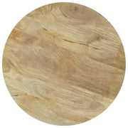 Touhy Round Solid Wood End Side Table Natural Mango - 710607