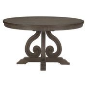 Toulon Dark Oak Round Dining Set - DMV FurnitureDining Room Set