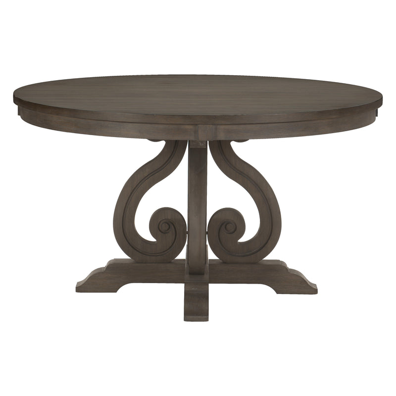 Toulon Dark Oak Round Dining Set - DMV FurnitureDining Room Set