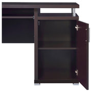 Tracy 55-inch 2-drawer Office Computer Desk Cappuccino - 800107