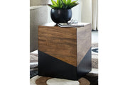 Trailbend Brown/Gunmetal Accent Table - DMV FurnitureTable