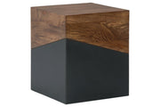 Trailbend Brown/Gunmetal Accent Table - DMV FurnitureTable