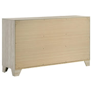 Trenton 4-piece Eastern King Bedroom Set Rustic Cream - 225061KE-S4