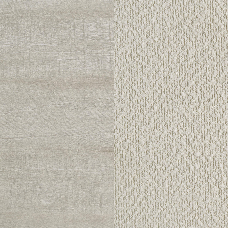 Trenton 54-inch Wood Full Panel Bed Rustic Cream - 225061F