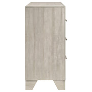 Trenton 6-drawer Bedroom Dresser Rustic Cream - 225063