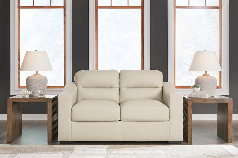 Tresure Trove Almond Loveseat - DMV FurnitureLoveseat