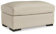 Tresure Trove Almond Ottoman - DMV FurnitureOttoman