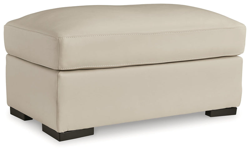 Tresure Trove Almond Ottoman - DMV FurnitureOttoman