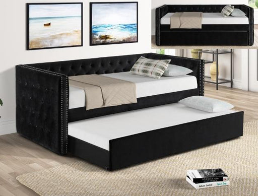TRINA BLACK DAYBED-BACK - 5335BK-BACK - DMV Furniture