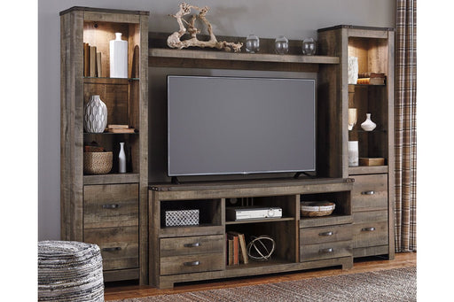 Trinell Brown 4 - Piece Entertainment Center - DMV FurnitureEntertainment Center