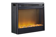 Trinell Brown 63" TV Stand with Electric Fireplace - DMV FurnitureTV Stand