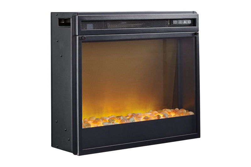 Trinell Brown 63" TV Stand with Electric Fireplace - DMV FurnitureTV Stand