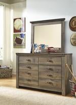 Trinell Brown Bedroom Mirror - DMV FurnitureMirror