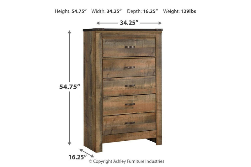Trinell Brown Chest of Drawers - DMV FurnitureChest