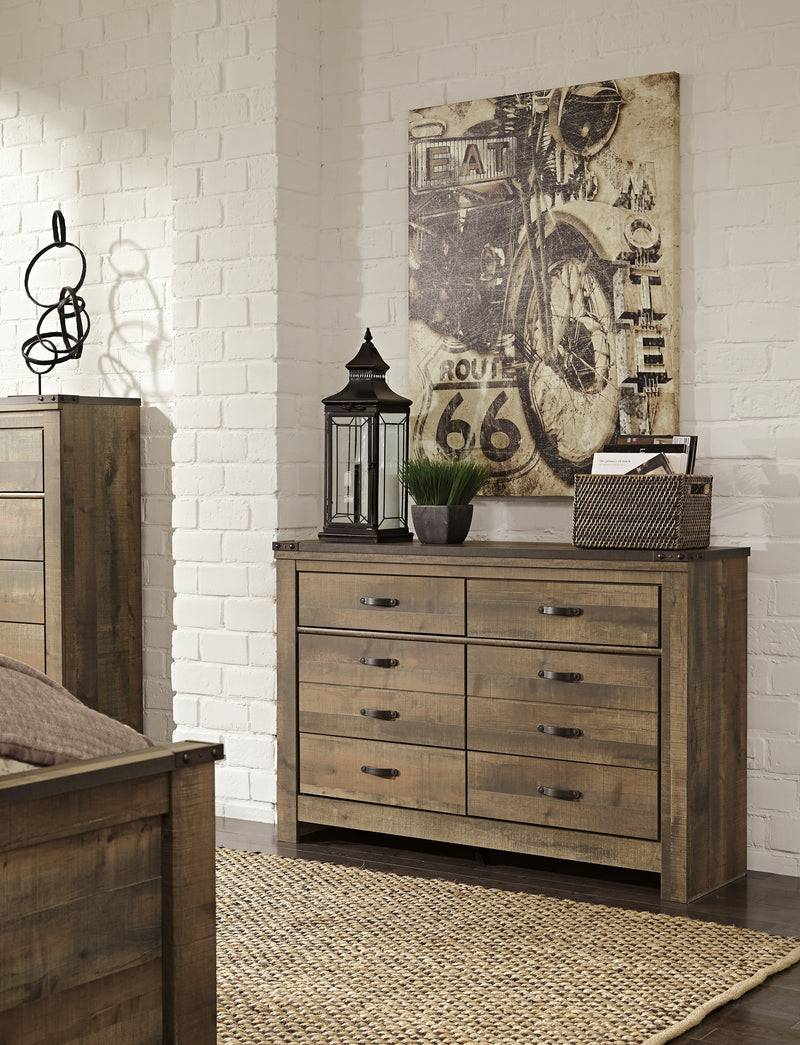 Trinell Brown Dresser - B446-31