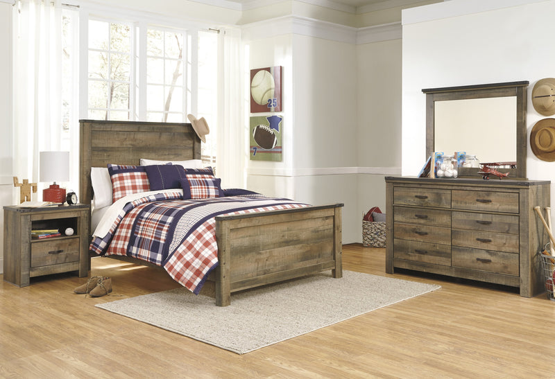 Trinell Brown Full Panel Bed - DMV FurnitureFull Bed