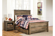 Trinell Brown Full Panel Bed with 1 Large Storage Drawer - DMV FurnitureFull Bed