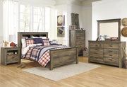 Trinell Brown Full Panel Bookcase Bed - DMV FurnitureFull Bed