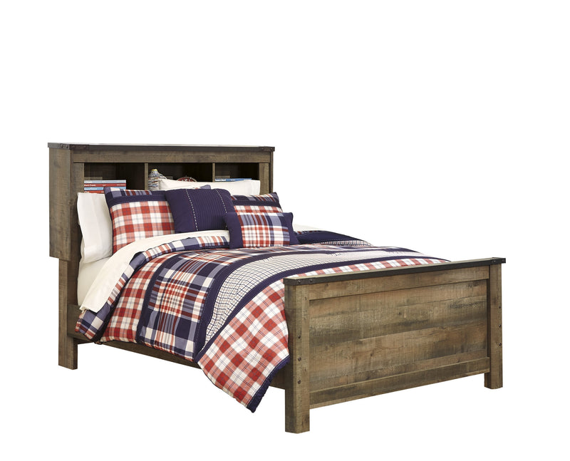 Trinell Brown Full Panel Bookcase Bed - DMV FurnitureFull Bed