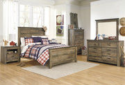 Trinell Brown Full Panel Under Bed Storage Bed - DMV FurnitureFull Bed