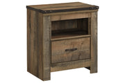 Trinell Brown Nightstand - DMV FurnitureNightstand